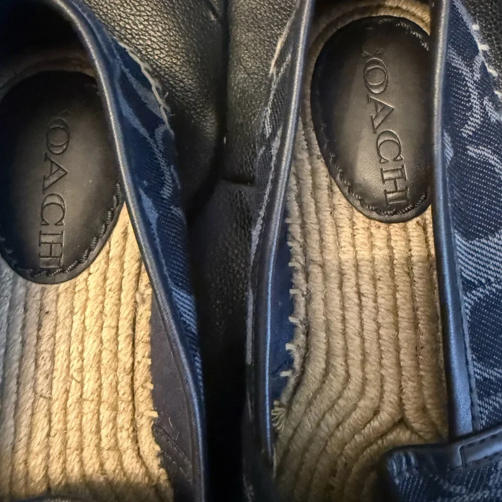 Coach denim Patterned Espadrilles - Picture 3 of 4